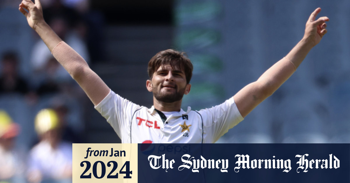 Australia v Pakistan 2024 Shaheen Afridi under fire for missing Sydney